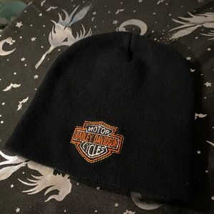 Vintage 90s Harley Davidson beanie